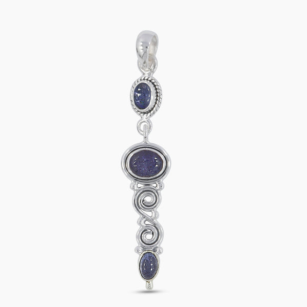 925 Sterling Silver Tanzanite Pendants