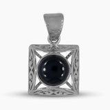 925 Silver Black Onyx Pendants