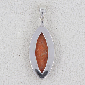 Red Chilly Jasper Silver Pendants