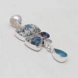 925 Sterling Silver K2 Jasper Pendants