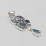 925 Sterling Silver K2 Jasper Pendants