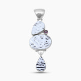 Silicon & Mystic Quartz Silver Pendants