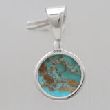 Boulder Turquoise Silver Designer Pendants