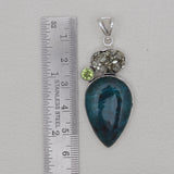 925 Sterling Silver Chrysocolla Pendants