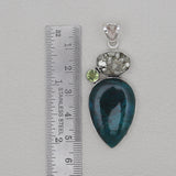 925 Sterling Silver Chrysocolla Pendants