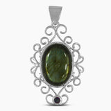 925 Sterling Silver Labradorite Pendants