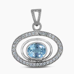 925 Silver Smoky Quartz Pendants