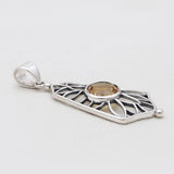 925 Sterling Silver Citrine Pendants