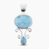925 Silver Labradorite Pendants