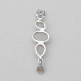 Rainbow Moonstone Silver Pendants