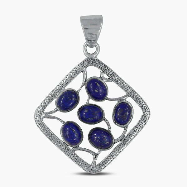 925 Sterling Silver Lapis Lazuli Pendants