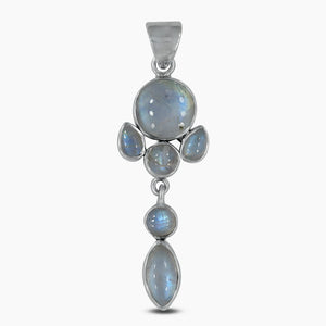 925 Sterling Silver Larimar Pendants