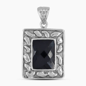 925 Sterling Silver Black Onyx Pendants