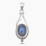 925 Sterling Silver Labradorite Pendants