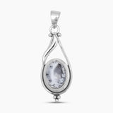 Dendritic Opal Silver Pendants
