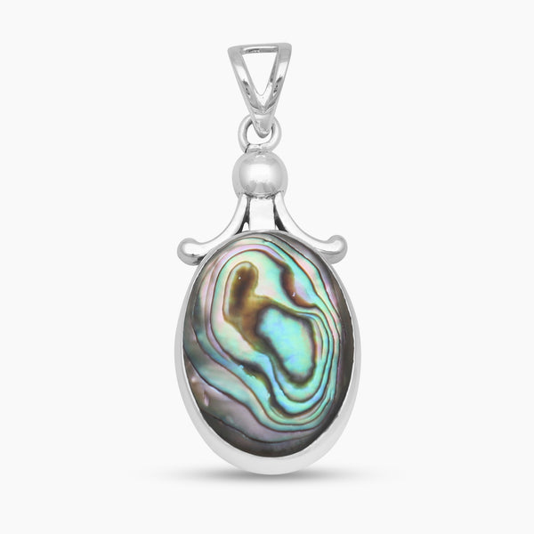Abalone Shell Silver Pendants