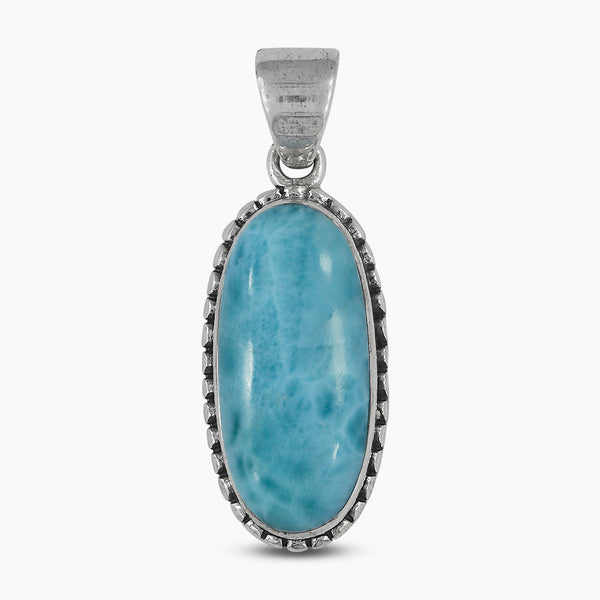 925 Sterling Silver Larimar Pendants