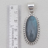 925 Sterling Silver Larimar Pendants