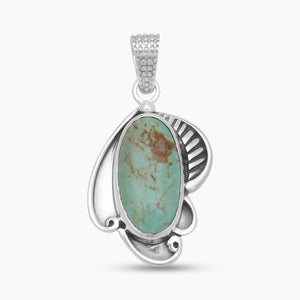 925 Silver Brown Turquoise Pendants