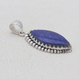 925 Sterling Silver Lapis Lazuli Pendants