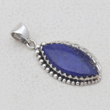 925 Sterling Silver Lapis Lazuli Pendants
