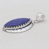 925 Sterling Silver Lapis Lazuli Pendants