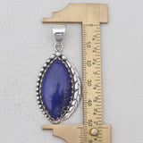 925 Sterling Silver Lapis Lazuli Pendants
