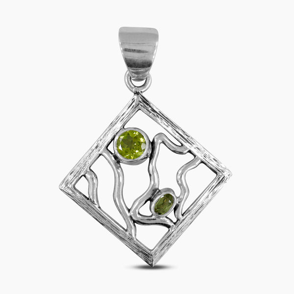 925 Sterling Silver Amethyst Pendants