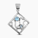 925 Sterling Silver Amethyst Pendants