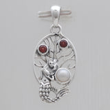 925 Sterling Silver Mermaid Pendants