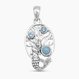925 Sterling Silver Mermaid Pendants