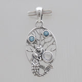 925 Sterling Silver Mermaid Pendants