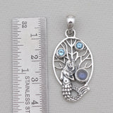 925 Sterling Silver Mermaid Pendants