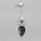 Peanut Wood Jasper Silver Pendants