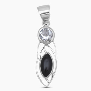 925 Sterling Silver Black Onyx Pendants