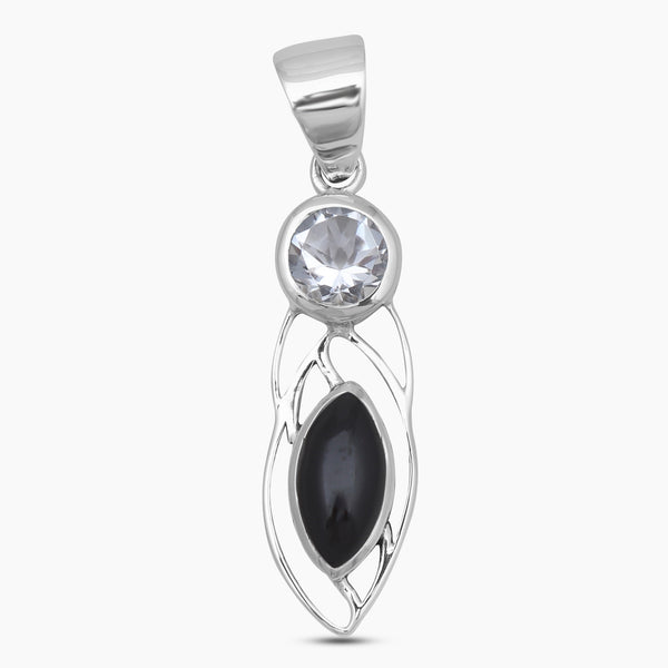 925 Sterling Silver Black Onyx Pendants