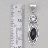 925 Sterling Silver Black Onyx Pendants