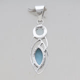 925 Sterling Silver Black Onyx Pendants