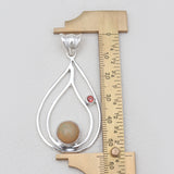 925 Sterling Silver Tourmaline Pendants