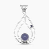 925 Sterling Silver Tourmaline Pendants