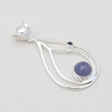 925 Sterling Silver Tourmaline Pendants