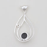 925 Sterling Silver Tourmaline Pendants