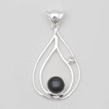 925 Sterling Silver Tourmaline Pendants