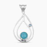 925 Sterling Silver Tourmaline Pendants