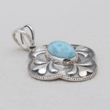925 Sterling Silver Larimar Pendants