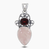 Rainbow Moonstone Silver Pendants