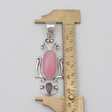 925 Silver Black Rutile Quartz Pendants