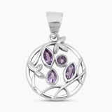 925 Sterling Silver Peridot Pendants