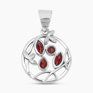 925 Sterling Silver Peridot Pendants