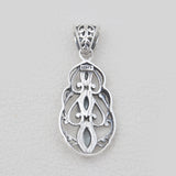 Marquise Cut Amethyst Designer Silver Pendants